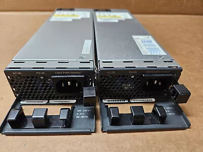 2 LOT - GENUINE Cisco 3560X 3750X 350W Redundant Power Supply - C3KX-PWR-350WAC • $39