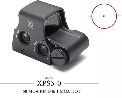 EOTech XPS3 HWS Holographic Weapon Gun Sight 68MOA Ring 1MOA Dot Reticle XPS3-0 • $699