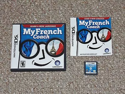 My French Coach Nintendo DS Complete Learn A New Language • $25.30