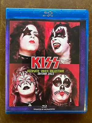 KISS - Ultimate Video Collection 2023 Complete Enhanced Edition 2-Disc Blu-ray • $19.55