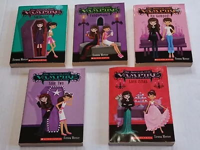 Lot Of 5 Books: My Sister The Vampire By Sienna Mercer (#1 #2 #3 #5 & #6) • $14.95