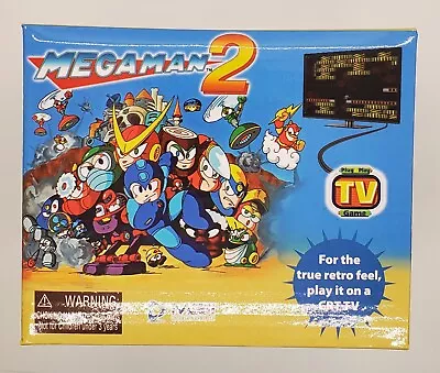 Mega Man 2 Plug And Play Mini Console TV Games Reproduction Retro Gaming New • $20