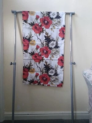 Vintage 60's/70's Floral Cotton Material • £8