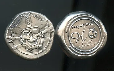 Hayleybug Mint Pirate Nugget Only 200 Made 1/2oz. .999 Fine Silver • $34.99