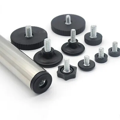 Adjustable Levelling Feet/foot M8 M10 X 40/45mm Furniture Table Cabinet Kitchen • £2.51