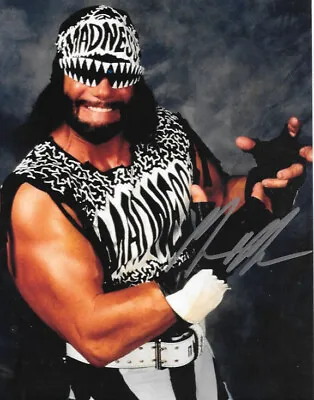 Macho Man Randy Savage Signed 8x10 With COA WWF WWE WCW (RARE) • $499.99