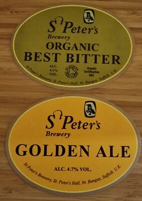 £1.99 • Buy Beer Pump Clips Job Lot - ST. PETER'S BREWERY