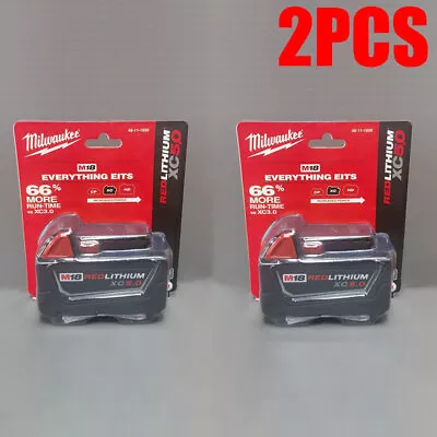 2-Pack Genuine 18V Milwaukee 48-11-1850 5.0 AH Batteries M18 XC18 48-11-1850 D • $89