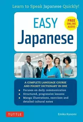 Easy Japanese: Learn To Speak Japanese Quickly! (Japanese Dictionary Manga Comi • $6.80