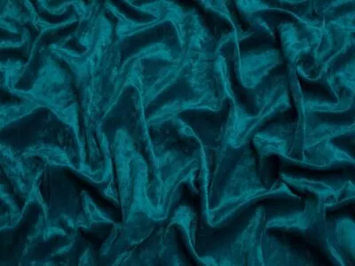 Crush Velvet Stretch Knit Fabric 150cm / 60   Wide  - Per Metre • £6.99