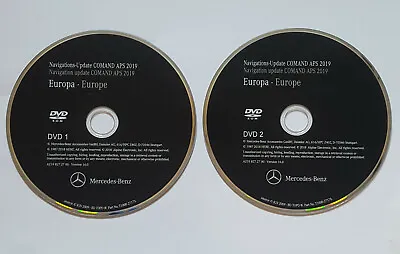 2019 Mercedes Ntg2.5 Sat Nav Dvd Disc Latest Map  Final Update • £24.90