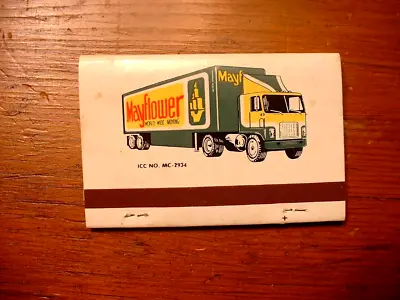 Early Vintage Mayflower Moving Co. Ft Wayne In. Matchbook Unstruck • $28.79