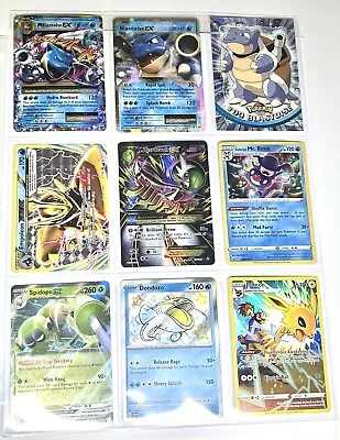 Vintage Pokemon Card Collection - No Binder Lot 5 Pages - Holo - Modern LP/NM • $27