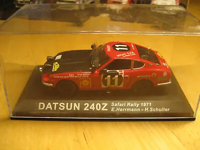 Ixo Deagostini 1/43 Datsun 240z Safari Rally 1971 • £8