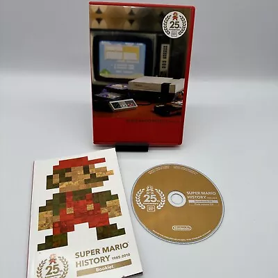 Super Mario Bros History SOUNDTRACK CD & BOOK 25th Anniversary Nintendo CIB • $3.50