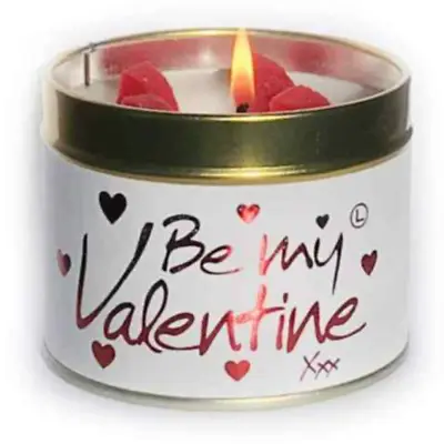 Lily Flame Be My Valentine Candle Tin And Free Gift • £8.49