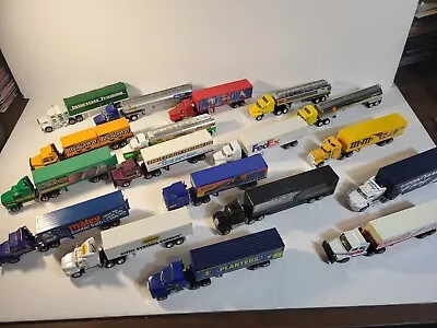 Lot Of Matchbox Semi And Trailer Trucks Scale 1:97 - U PICK • $10