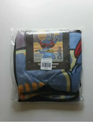 $34.99 • Buy Disney Lilo & Stitch Chillin' Throw Blanket 50  X 60  (127cm).