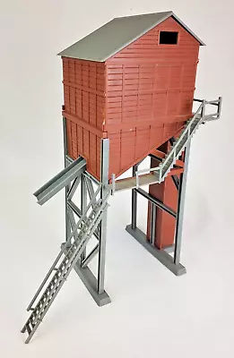 Built Bachmann #45979 O Scale Coaling Tower Model Kit 12 1/2  High Good Cond • $15.50