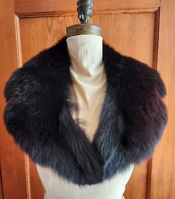 Vintage '80's Fox Fur Collar. Made In USA • $49