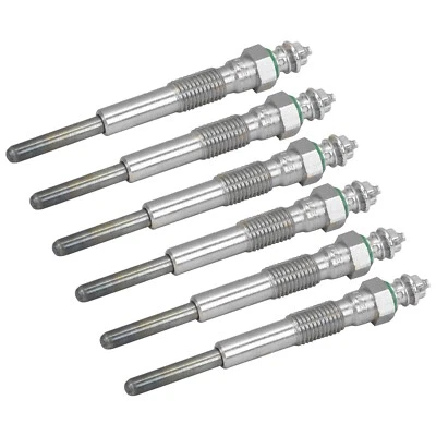 6 Glow Plug For Toyota Coaster Bus 24 Volt BB20 BB30 HB30 3B 2H 5/82-89 Diesel • $87.95