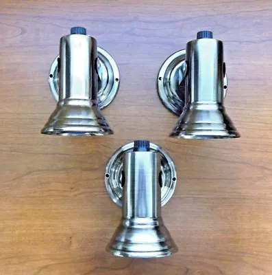 3 Large BBT 12 Volt Marine Grade Brushed Nickel LED Reading Lights • $59.95