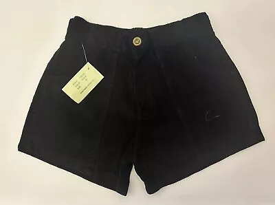 VTG Op Style Classics Black 90s Corduroy Cord Surfer Shorts SZ 27/33 NWT • $32