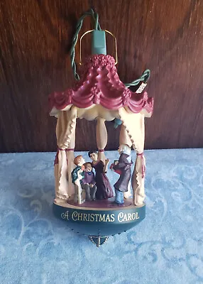 Vintage 1987 Hallmark Keepsake Magic Lighted Ornament A CHRISTMAS CAROL Orig Box • $10