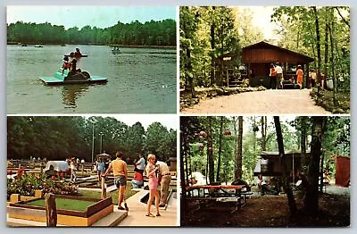 Salisbury North Carolina~Dan Nicholas Park~Miniature Golf~Camping~Lake~1960s • $13
