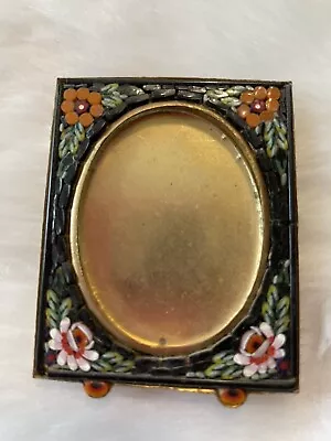 Antique Micro Mosaic Picture Frame • $49