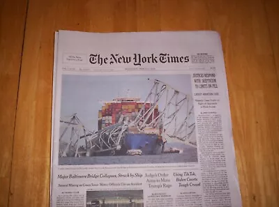 The New York Times Wednesday March 27 2024 • $12.50