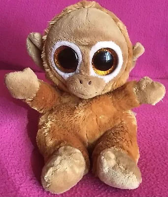 £6.99 • Buy Keel Toys Animotsu Tickles Monkey Tan Light Brown Soft Plush Beanie Toy 5”