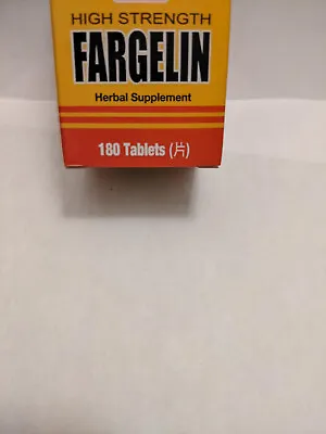 $43.98 • Buy High Strength Fargelin 180 Pills X 2 Bottles