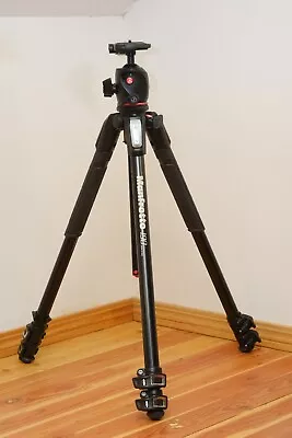 Manfrotto MT190XPRO3 Aluminum Tripod With MHXPRO-BHQ2 Ballhead Excellent • $118.23