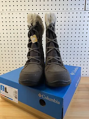 Columbia Women's Ice Maiden II Waterproof Cordovan Siberia Size 8 - New In Box • $67.15