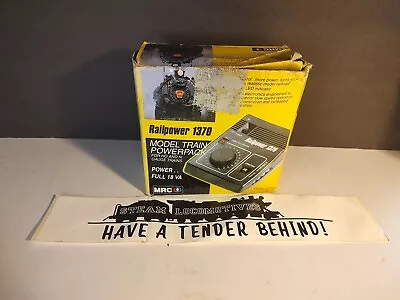 Rail Power 1370 Model Train Powerpack Power Full 18 VA For HO & N Scale Trains. • $22.50