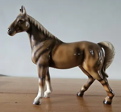 Vintage Porcelain Horse Figurine • $22.99