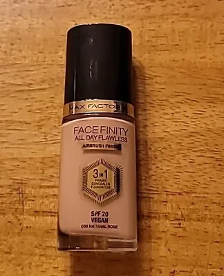 Max Factor X Facefinity All Day Flawless C50 NATURAL ROSE • $18.95