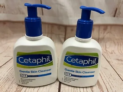 £17.45 • Buy 2 X 236ml Cetaphil Gentle Skin Cleanser, Soap Free, Dry, Sensitive Skin