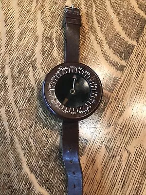 $45 • Buy Ww 2 Us Army Airborne Paratrooper Wrist Compass W/ Leather Strap