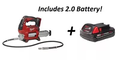 MILWAUKEE 2646-20 M18 Cordless 2 Speed 18V Grease Gun Bare Tool With 2.0 Battery • $249