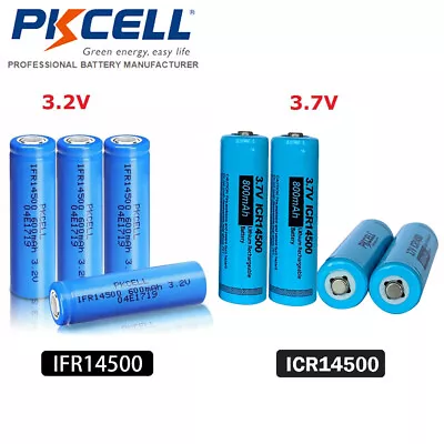 AA Rechargeable 3.7V / 3.2V LiFePO4 Lithium Double A Battery AU Postage Free • $18.99