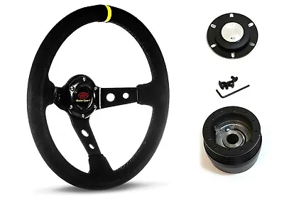 SAAS Steering Wheel SWGT1 & Boss For Mazda E1800 E2000 E2200 BRAVO • $220