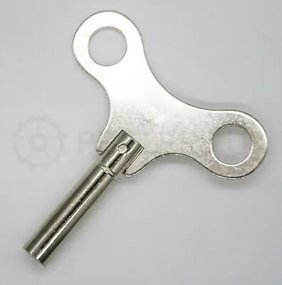 Clock Key Steel Nickelled Winding Clock Keys Winged Type 2.00mm To 6.00mm • $5.84