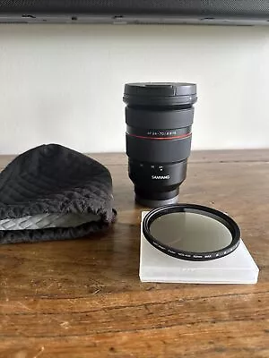 Samyang 24-70mm F/2.8 Full Frame Zoom Lens For Sony E W/ K+F ND Filter • $455