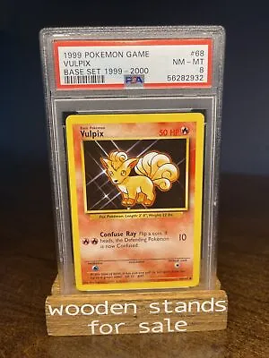 $24.88 • Buy PSA 8 NM-MT Vulpix 68/102 4th Print Base Set Pokemon Trading Card