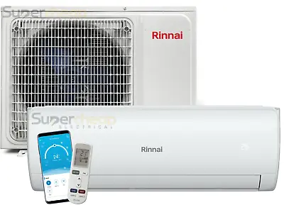 $1181 • Buy Rinnai 7Kw Split Wall Air Conditioner Conditioning R32 System HSNRQ70B Pick Up