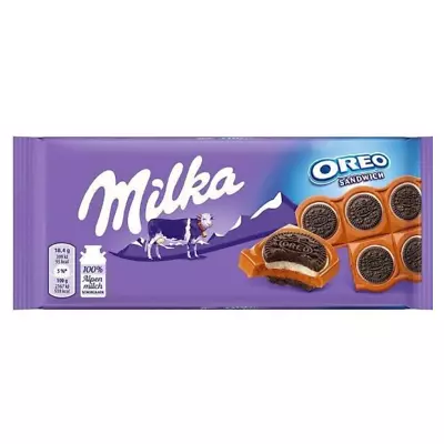 Milka Oreo Sandwhich 92g (EU) • $5.50