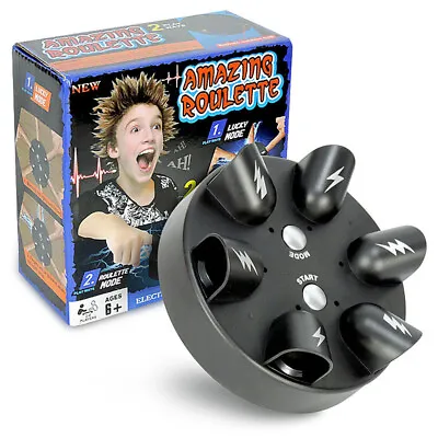 Cute Polygraph Shocking Shot Roulette Game Lie Detector Electric Shock Toys Gift • £10.99