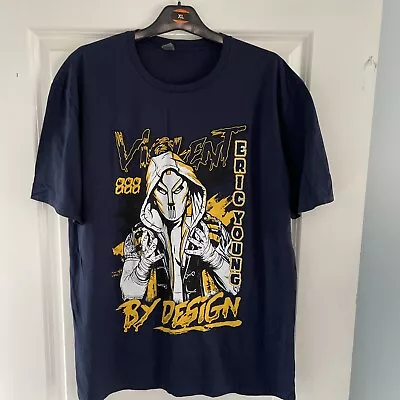 Eric Young / Violent By Design T Shirt (XL) TNA Impact NXT ECW Wrestlecrate • £10